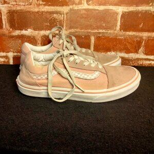 Vans Kids Shoes Size 5 Pink Skateboarding Suede